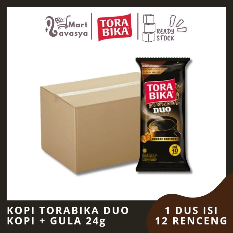 

KOPI TORABIKA DUO KOPI + GULA SACHET 24g - 1 DUS ISI 12 RENCENG - KOTA BANDUNG - LAVASYA MART