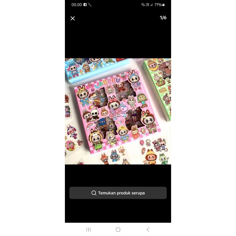 

stiker murah meriah dijual perbiji