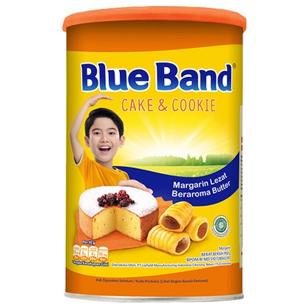 

Blue Band Cake & Cookie Mentega Margarin 1 kg Original Pack