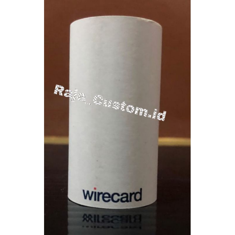 

Kertas Kasir Thermal EDC Termal Paper Custom Logo Wirecard Uk. 58x40 Berkualitas