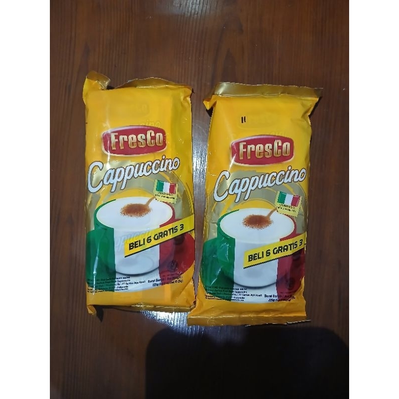 

Fresco Cappucino isi 9 saset || BACA DESKRIPSI