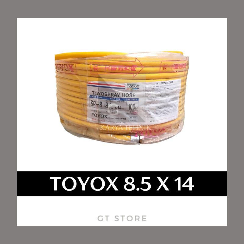 Selang TOYOX Kompresor TOYOX Spray Hose SP-8 8.5 mm x 14 mm
