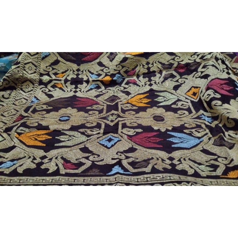 Kamen Songket Bali Kamen Endek Bordir Premium