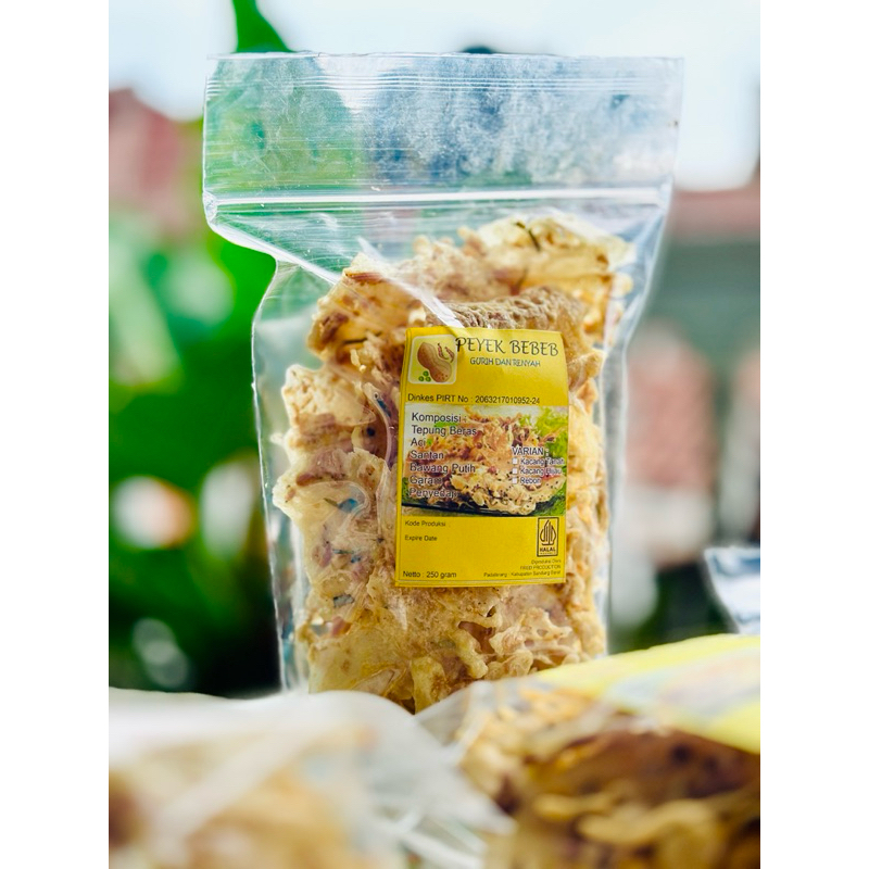 

Keripik Peyek Renyah