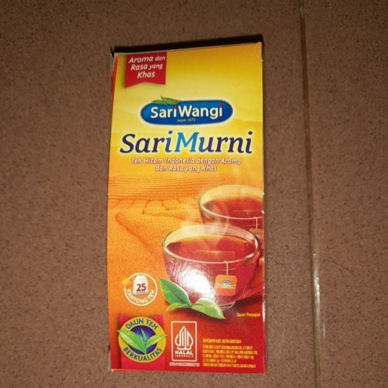 

Teh Sarimurni isi 25 kantong