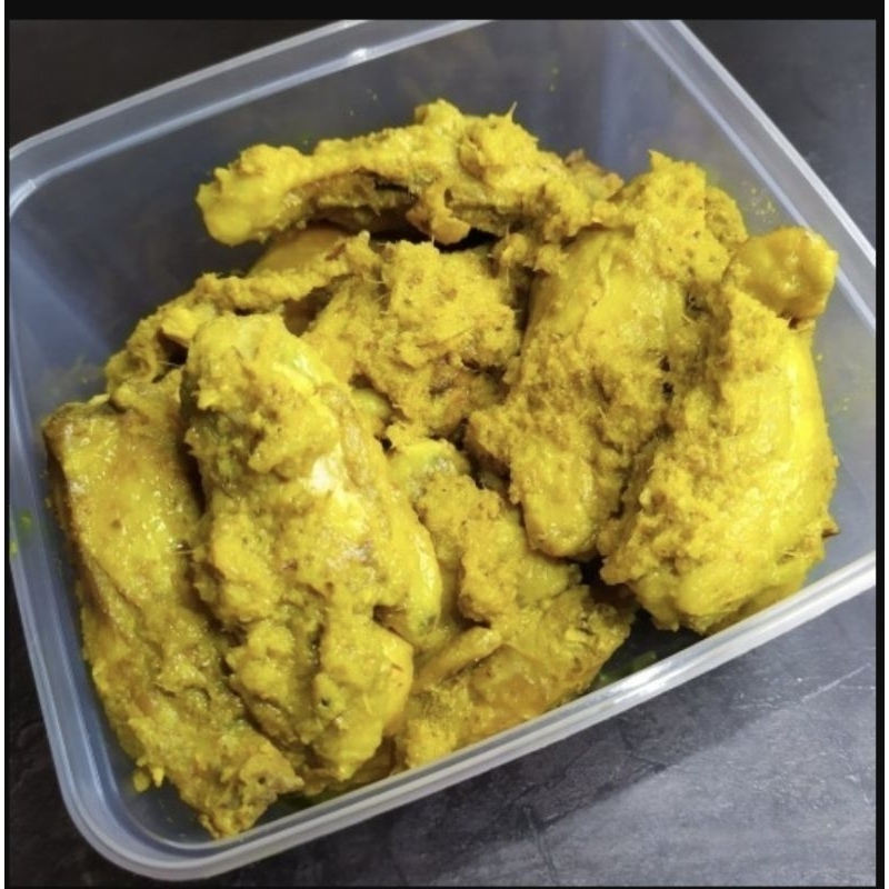 

FROZEN Ayam ungkep bumbu serundeng kelapa 500g (isi5)