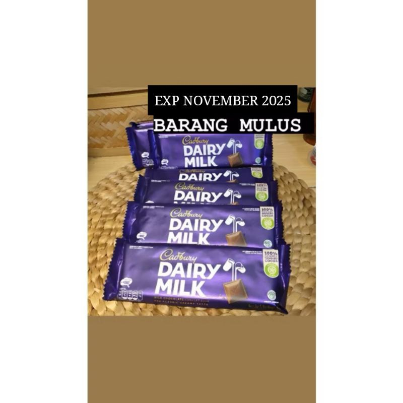 

coklat Cadbury dairy milk chocolate susu 90g Exp 2025 November Big super promo sale!!