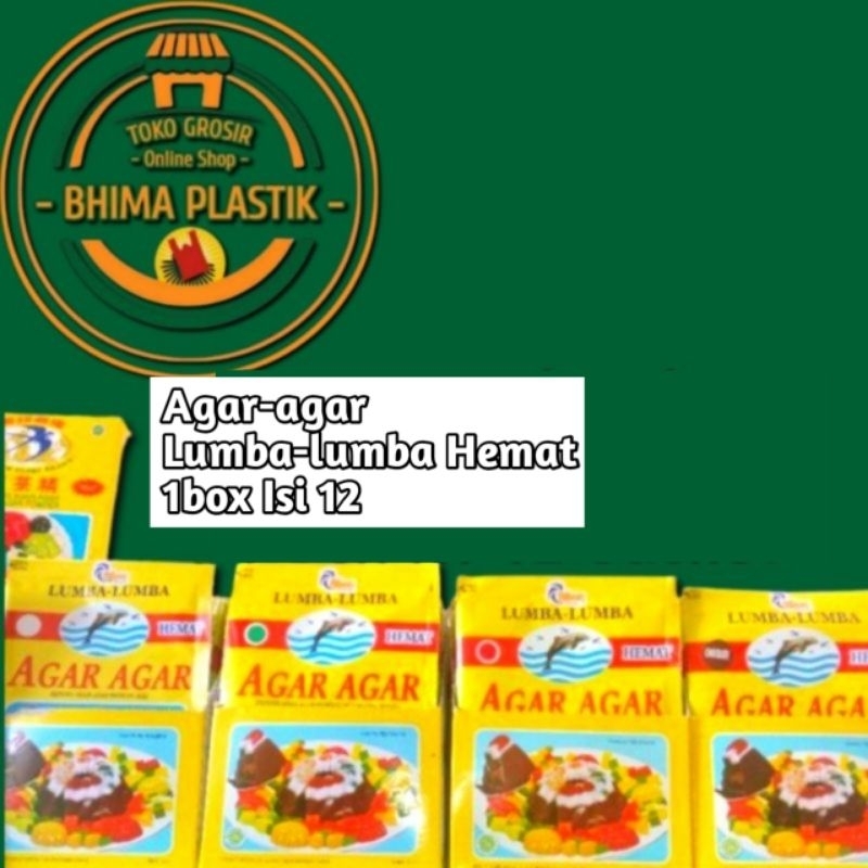 

AGAR AGAR LUMBA LUMBA HEMAT 1 Pack/ 12 sachet