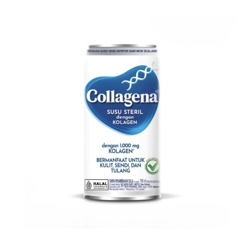 

Collagena Susu Steril dengan Kolagen Kaleng 189ml