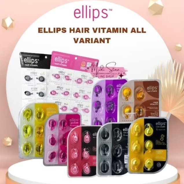 Ellips Hair Vitamin Rambut || Pro Keratin - Vitamin Rambut