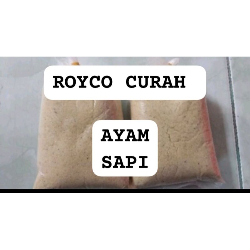 

Penyedap Rasa ayam sapi kemasan 500gram - Kemasan Plastik