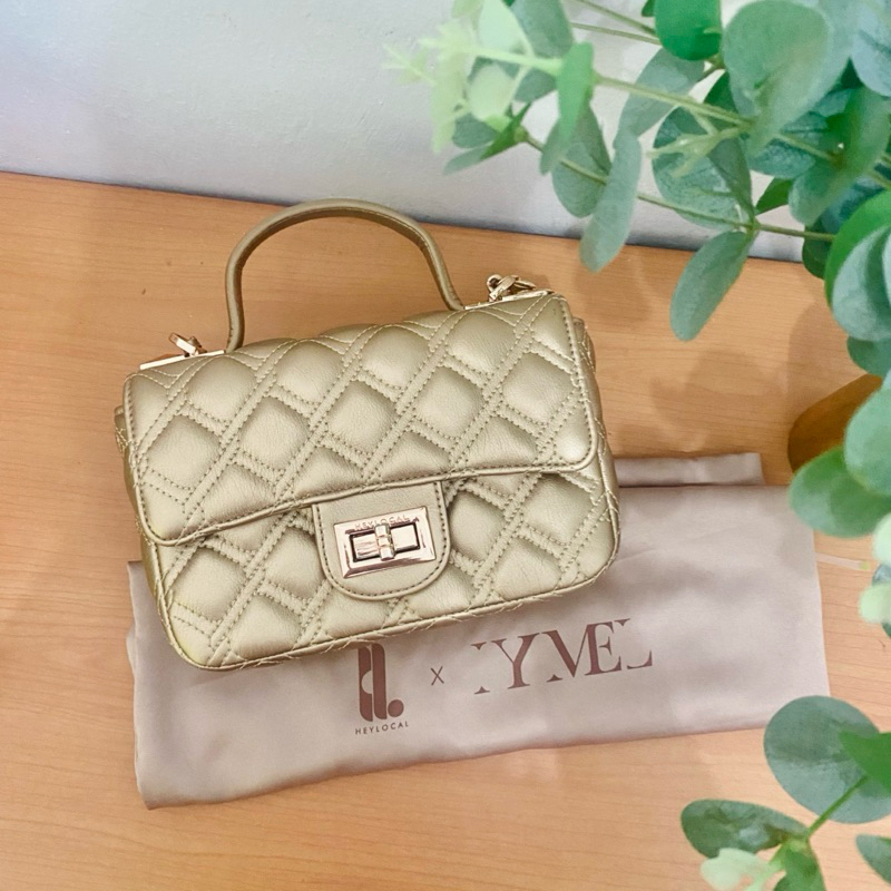 Ivy Bag by Heylocal x Iymel - gold [Preloved like new]