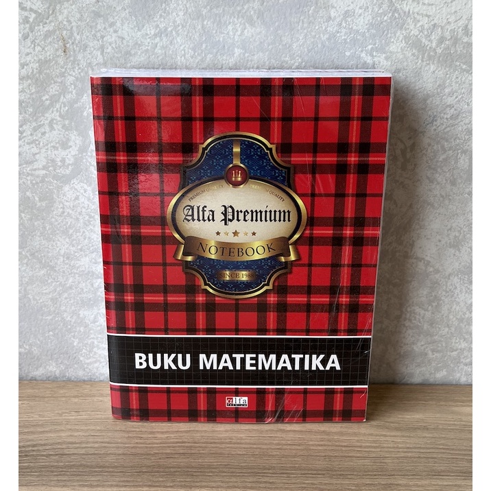

shBayar Di Tempat Buku Kotak Kecil Buku Matematika Alfa 1 Lembar C79