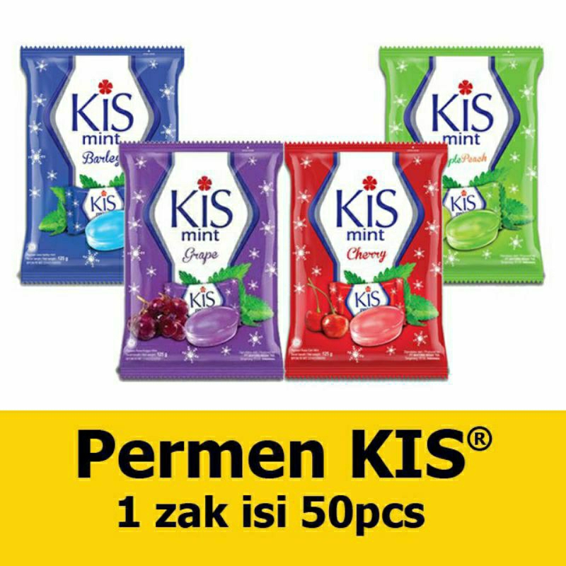 

KIS Permen 125gr [50pcs/bag]