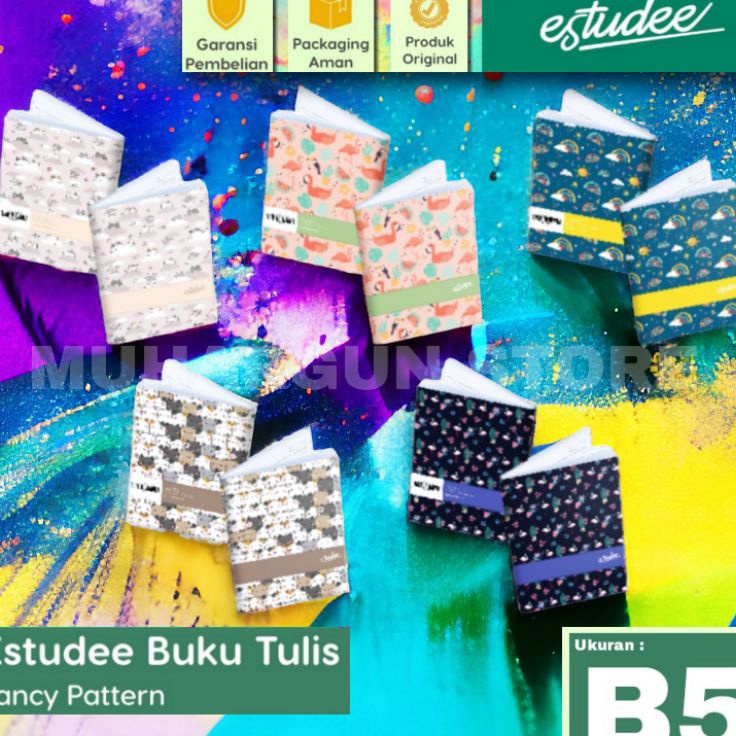 

sk Grosir Estudee Buku Tulis B5 Boxy 48 Lembar Isi 1 L46