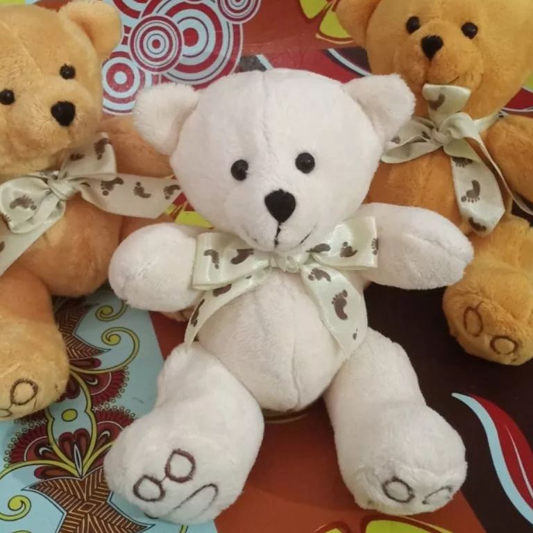 e9Buruan Beli Boneka Bear Telapak Mini Boneka Kecil 15cm Lucu Teddy Bear Import C5