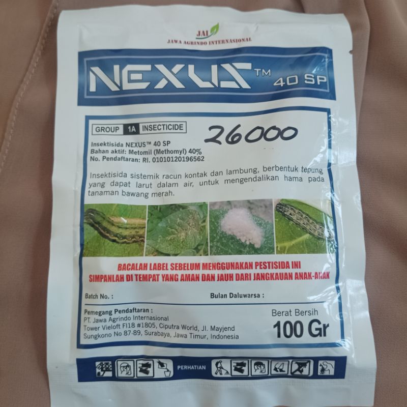 Insektisida Nexus 40SP Metomyl 40%