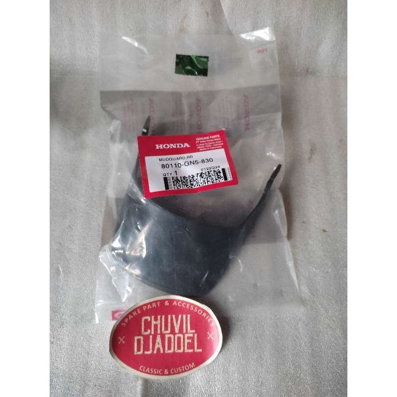 Tadah lumpur Spakbor belakang Astrea Grand Ori