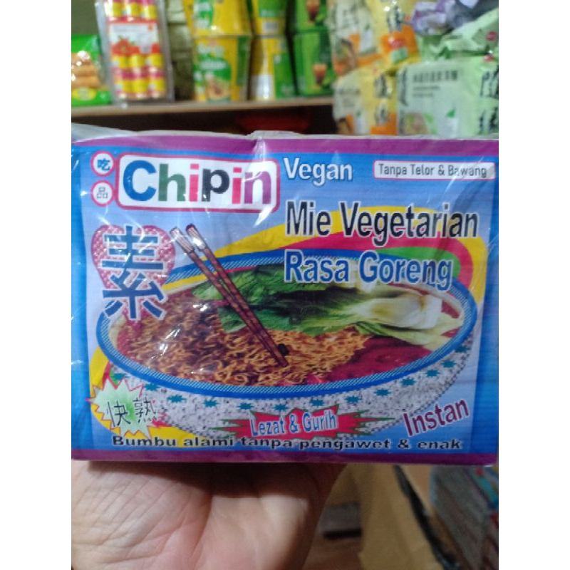 

Chipin Mie Vegetarian Rasa Goreng