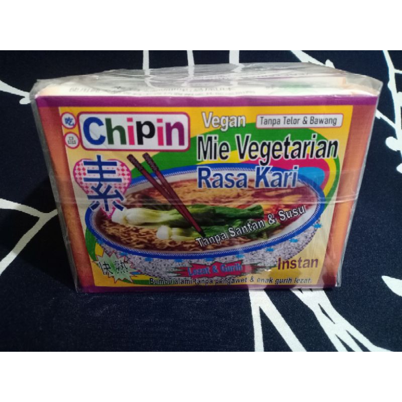 

Chipin Mie Vegetarian Rasa Kari Vegan