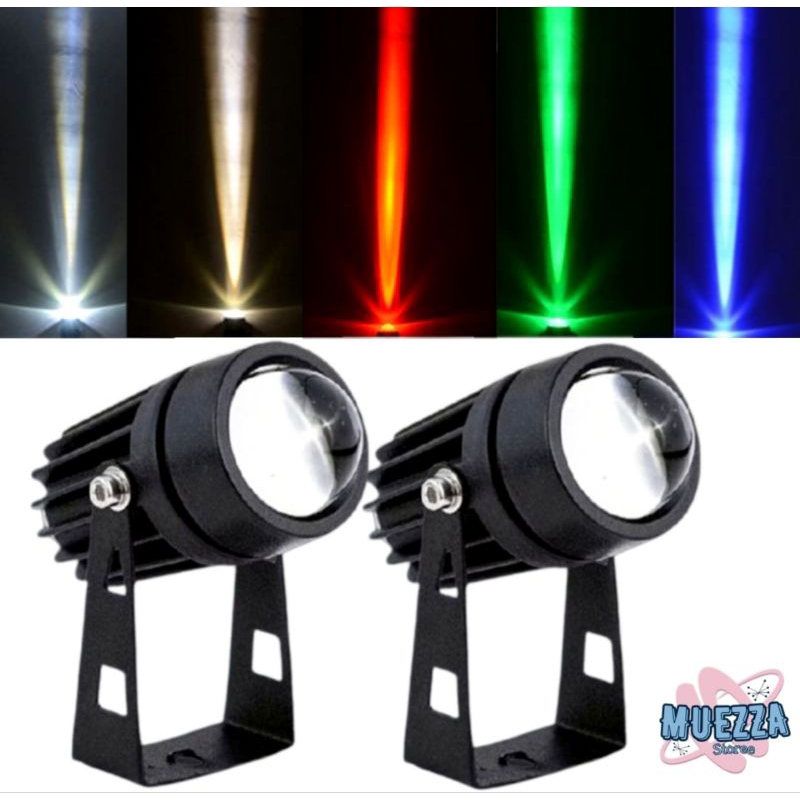 Lampu Sorot Taman Outdoor LED 3W 5W 10W RGB IP65 Spotlight Anti Air