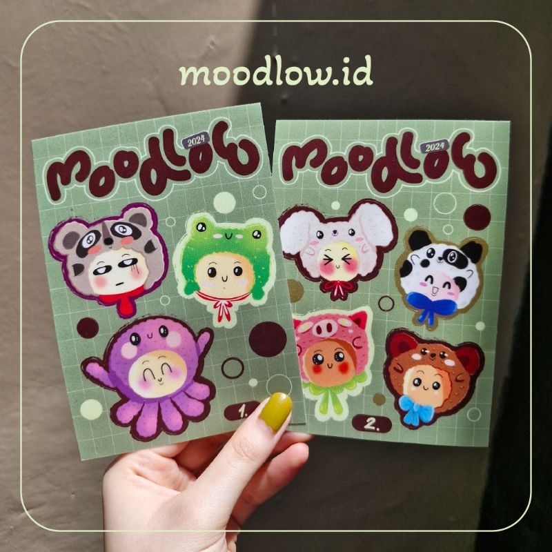 

[MOODLOW.ID] Googoo Squad Sticker Set | Sticker estetik | Sticker Sheet
