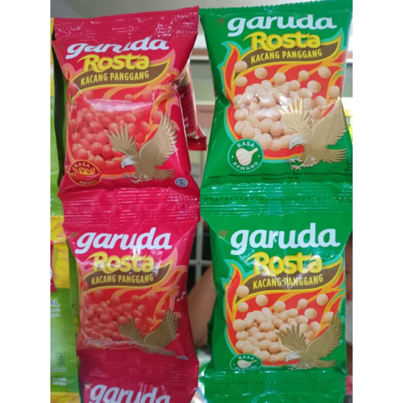 

(PI62) GARUDA ROSTA kacang panggang 10/renteng