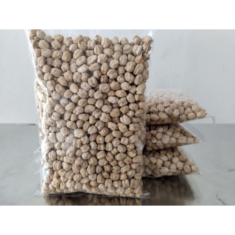 

CHICKPEAS WHITE/ CHOLE/ KACANG ARAB MENTAH / 500GRAM