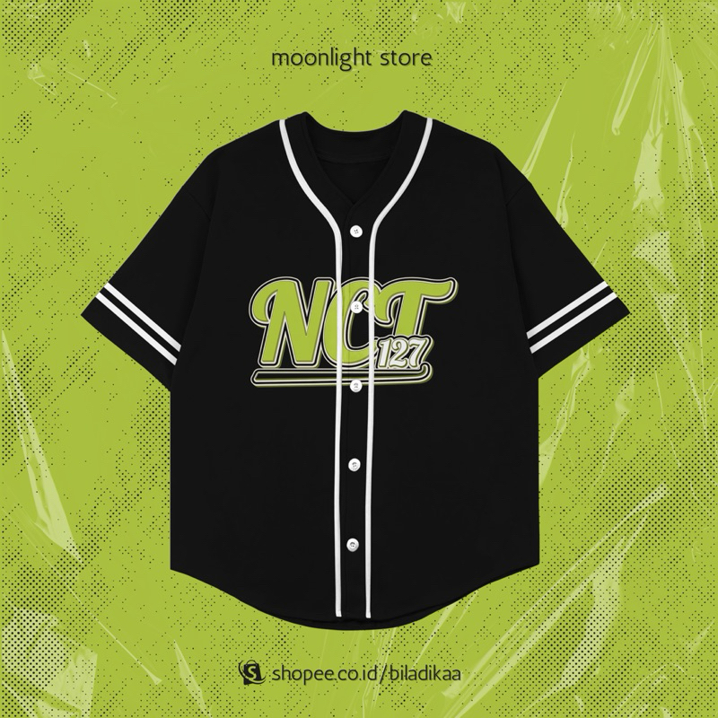 NCT 127 BASEBALL SHIRT | OUTFIT KONSER NCT | JERSEY NCT