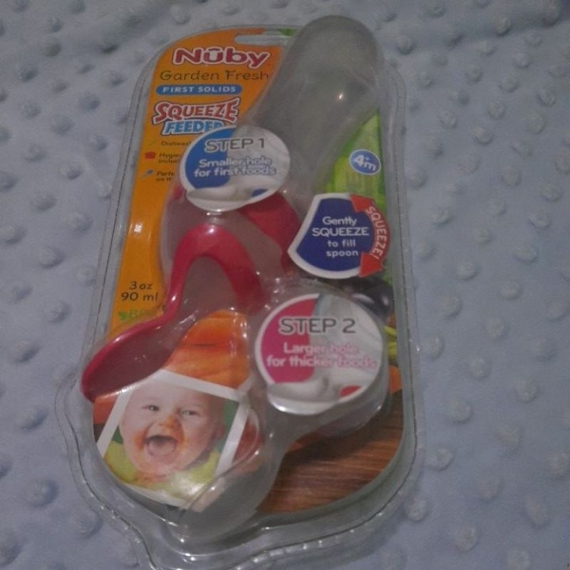 Noby Garden Fresh Squeeze Feeder First Solids Step 1 & 2