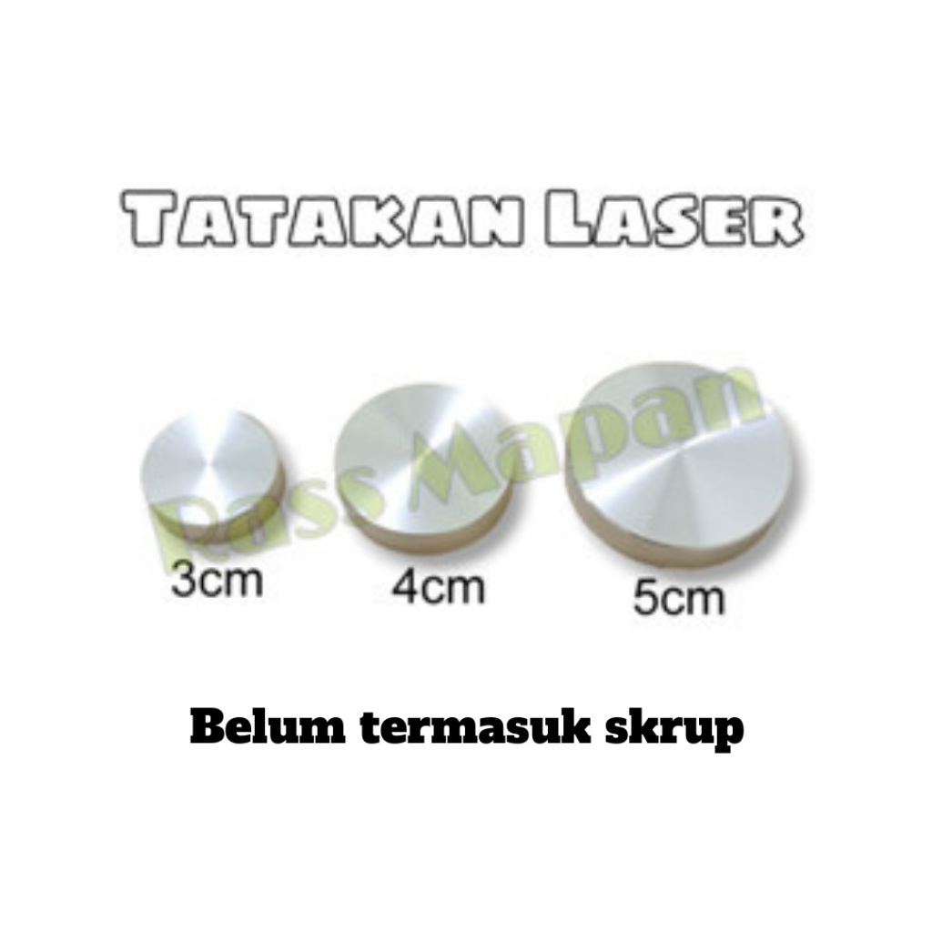 Tatakan Laser Kaca Meja Ruang Tamu Makan 3cm 4cm 5cm 6cm Lem UV Huben 10 ml