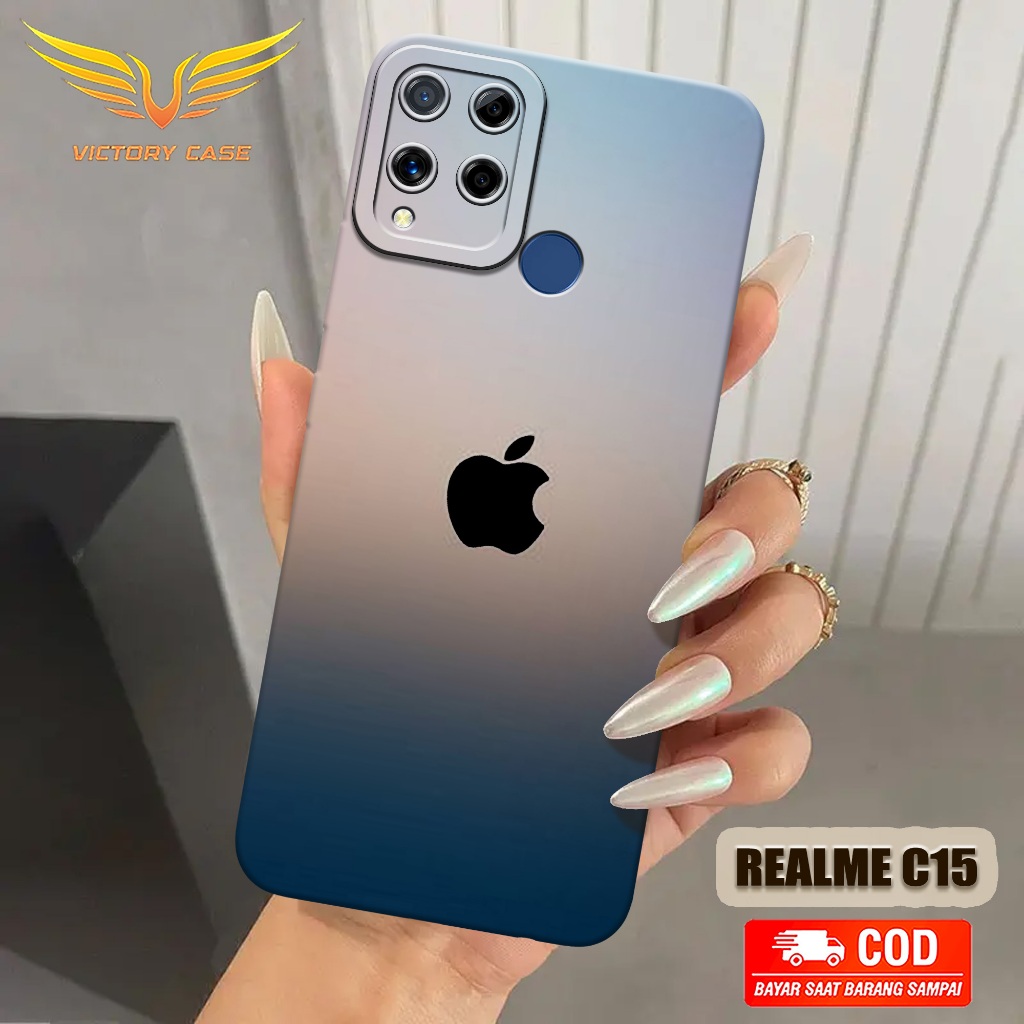 New Branded Case - Softcase Realme C15 Terbaru - Case Hp Realme C15 - Casing Realme C15 - Case Lentu