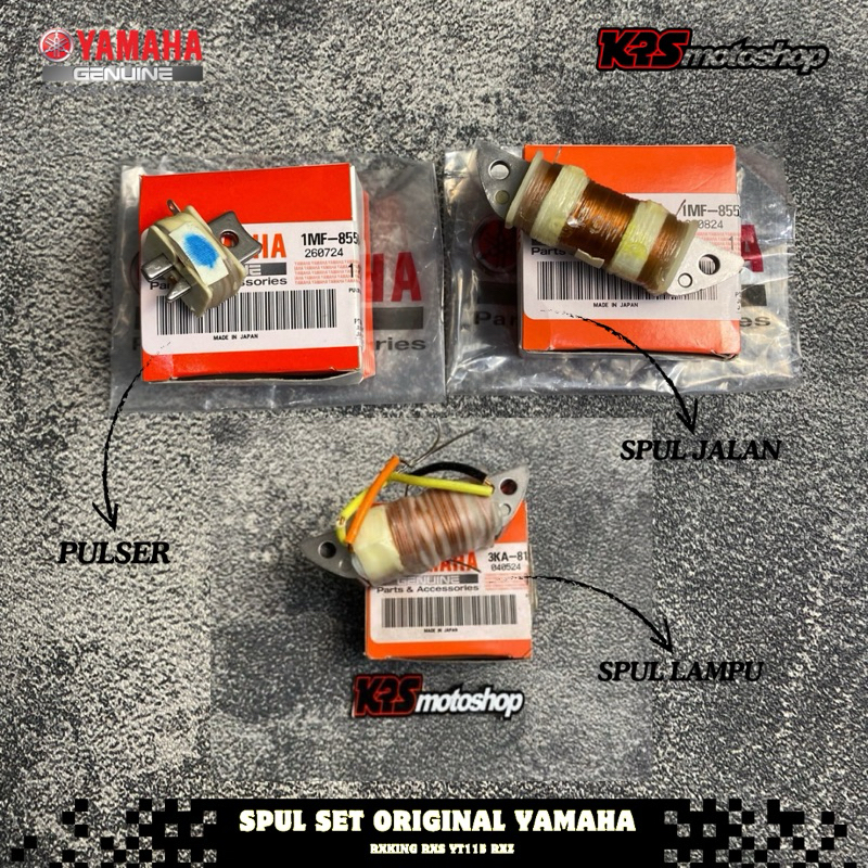 SPULL SPUL BASE ASSY SPUL LAMPU SPUL JALAN FULSER PULSER SET RX KING RXK ORI ORIGINAL YGP
