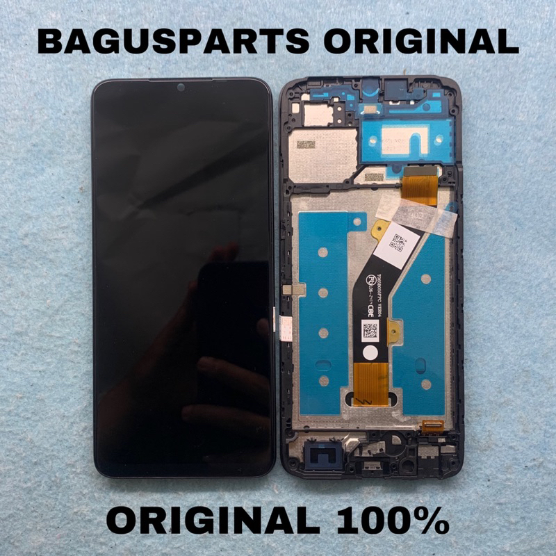 LCD TS TOUCHSCREEN FULLSET FRAME ITEL AWESOME A70 A665L ORIGINAL COPOTAN