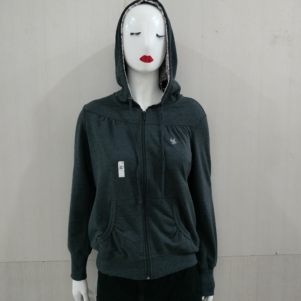 CARDINAL GIRL SWEATER - Jaket Cewek Polos Warna Cardinal Original 100%