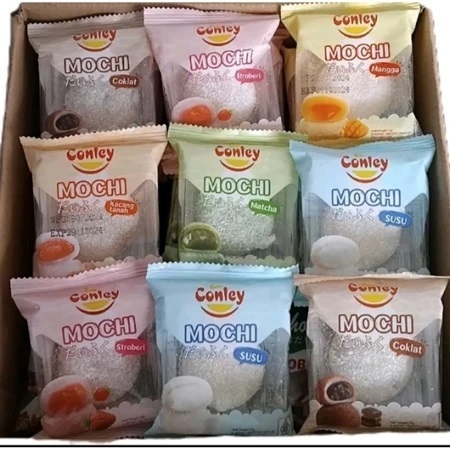 

[Paket isi 10] Conley Mochi Khas Jepang Aneka Rasa 30gr - Mochi Enak Lembut