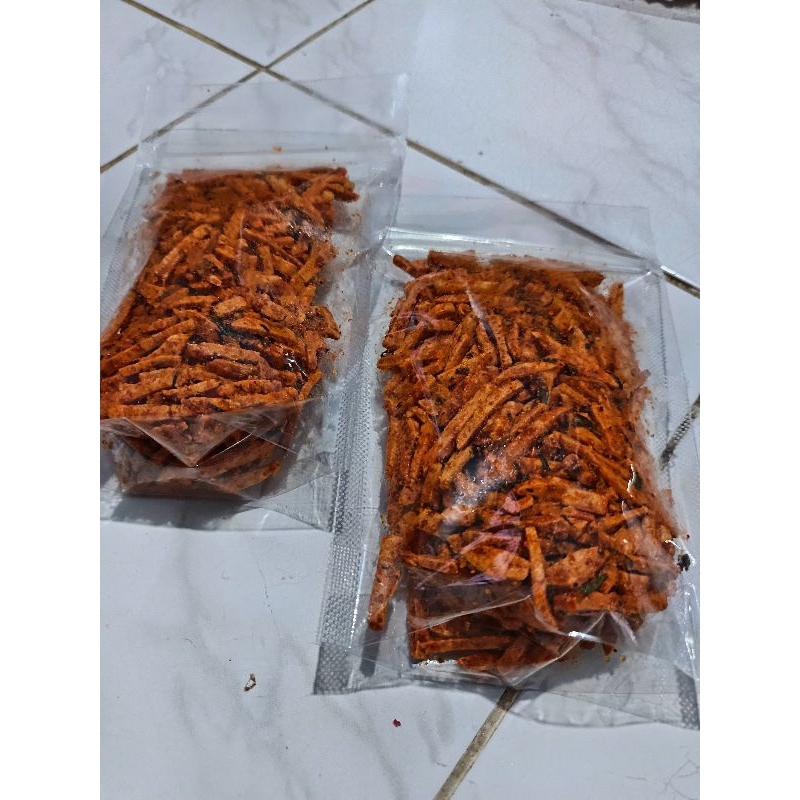 

dapur mamah nuril- basreng renyah pedas extra pedas daun jeruk