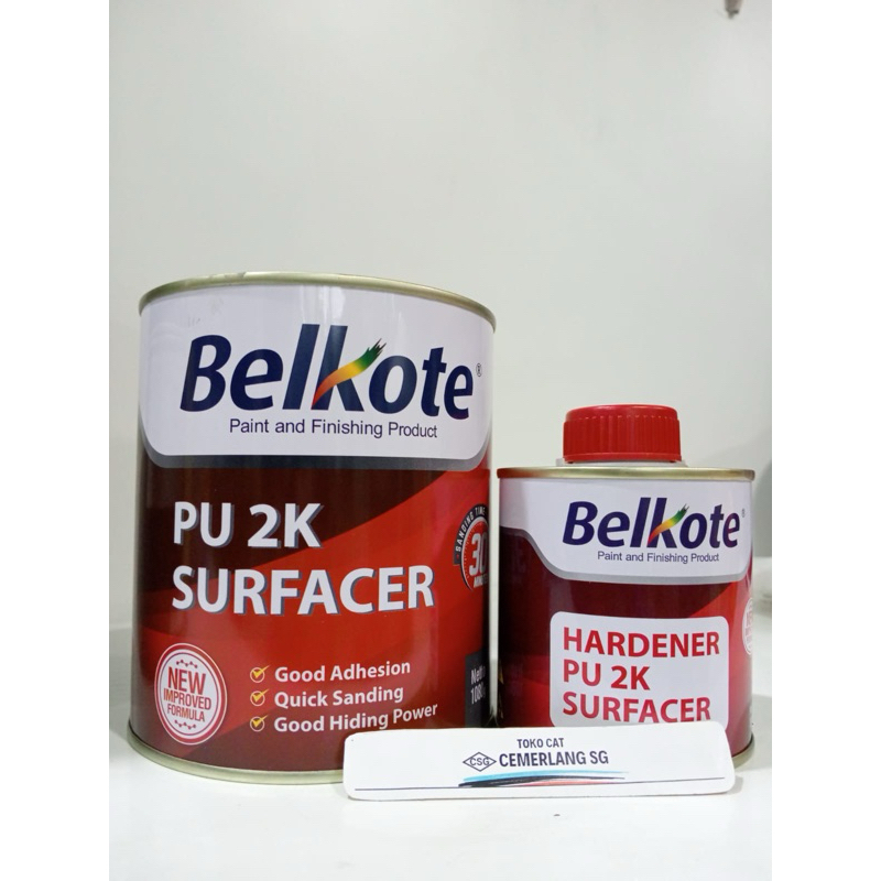 BELKOTE 2k SURFACER . epoxy / epoksi belkote