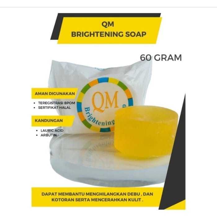 SABUN QM LIGHTENING SOAP ORIGINAL BPOM-SABUN QM