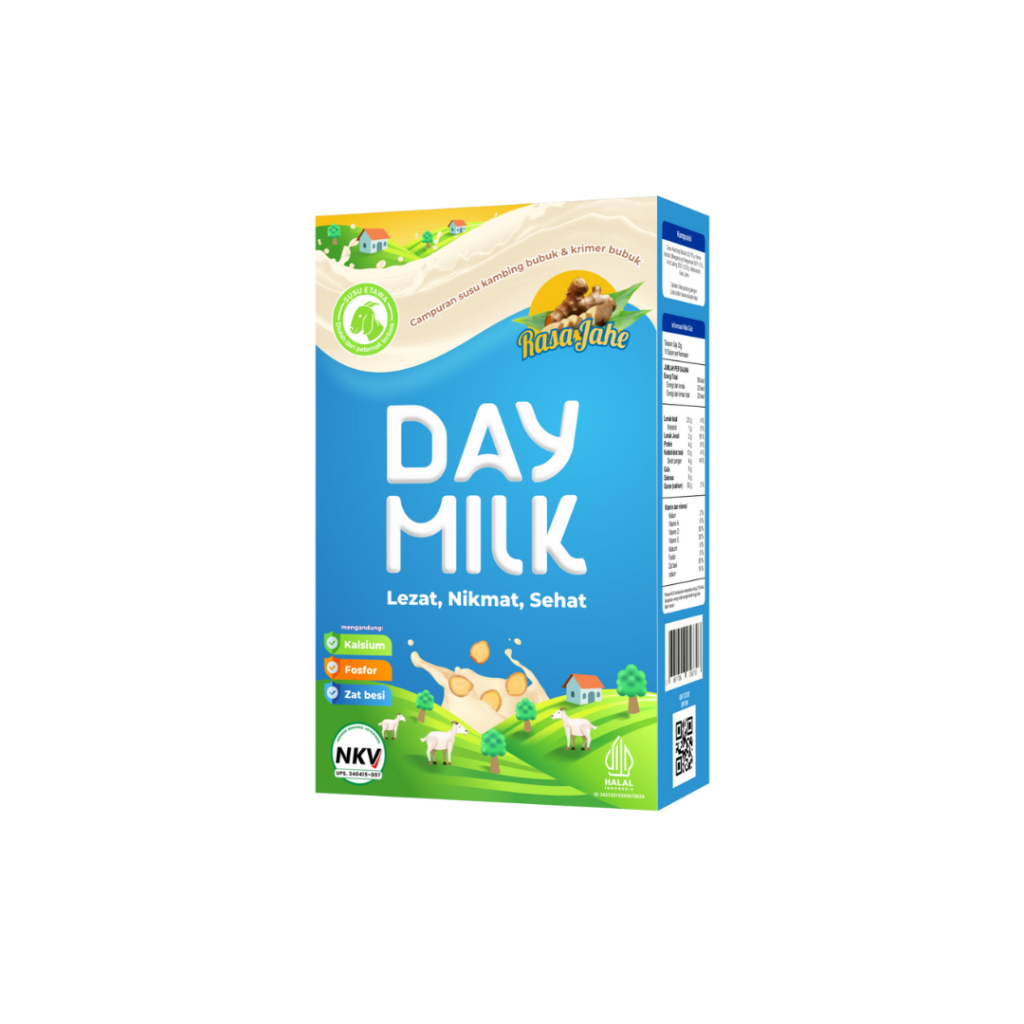 

DAYMILK Rasa Jahe - Susu Kambing Etawa Bubuk, Penuhi Kebutuhan Nutrisi Setiap Hari