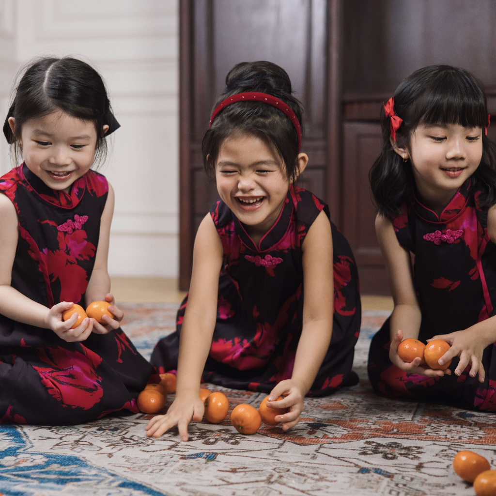 Mini Marlan Camelia Qipao Dress