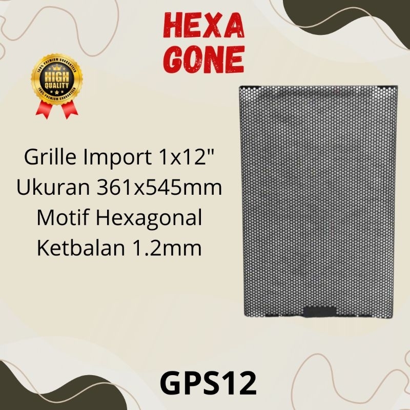Grille Ram Speaker Import 1x12"
