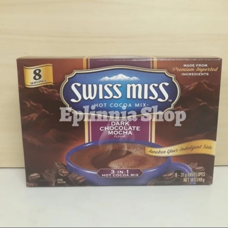 

Swiss Miss Hot Cocoa Mix Dark Chocolate Mocha Flavor 248 gr