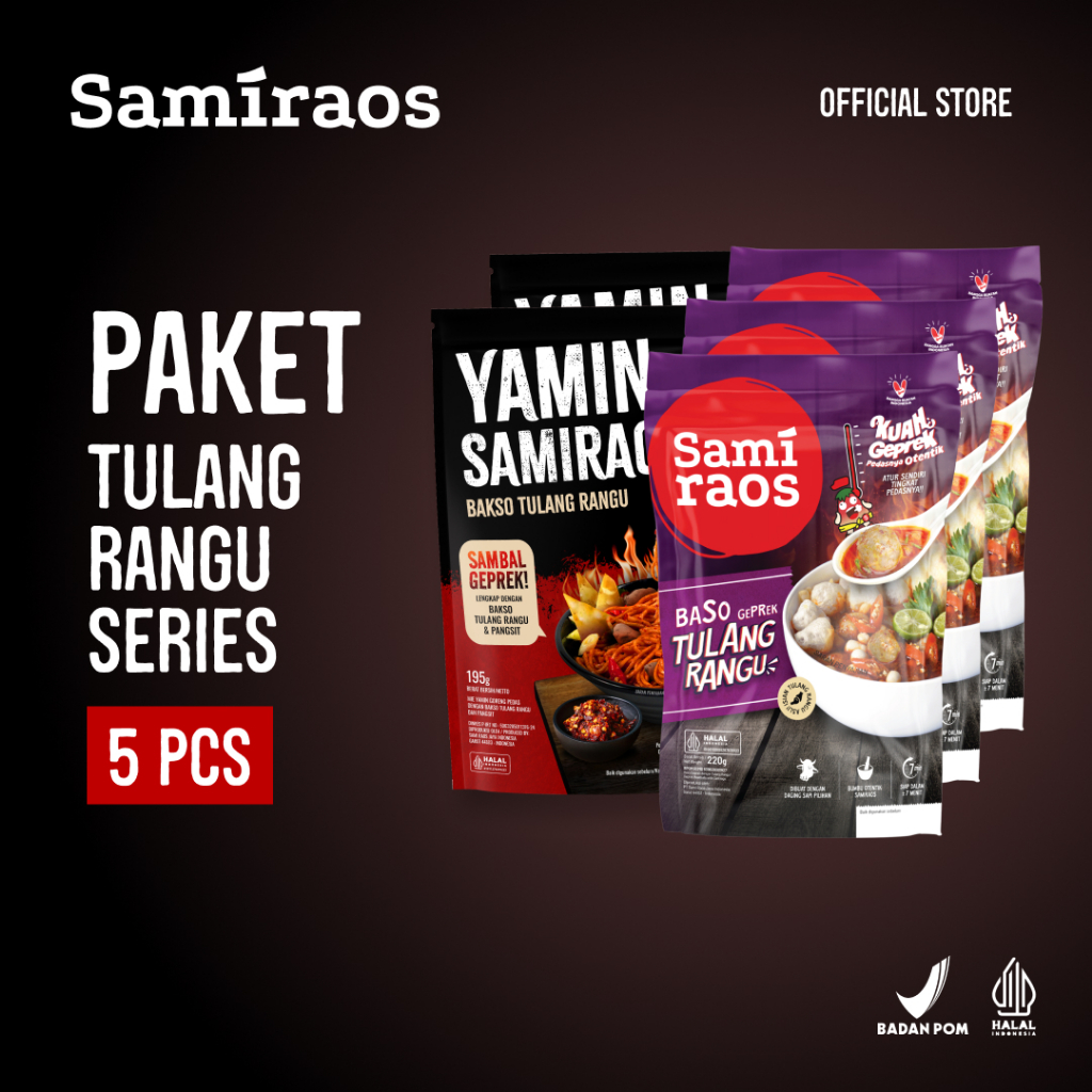 

SAMI RAOS - Paket Tulang Rangu Series
