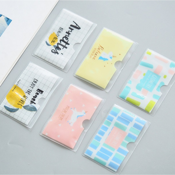 

Tempat Kartu Unik Card Holder Tali Motif Unicorn Imut Tempat Emoney COver Kartu Kredit
