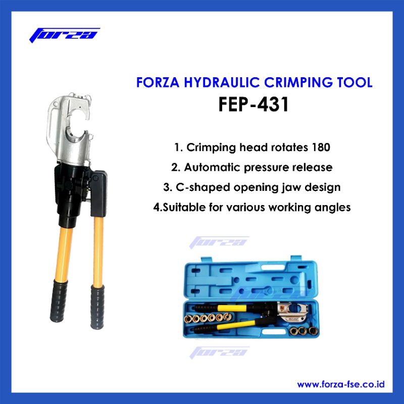 hidraulic crimping forza FEP 431