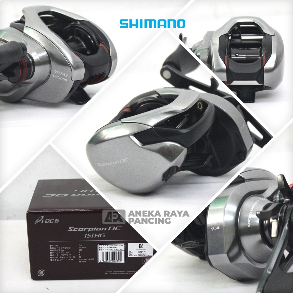 REEL SHIMANO 2024 SCORPION MD ALL SIZE | RIL SHIMANO BAITCASTING TERBARU 2024 | RIL CASTING TOMAN KU