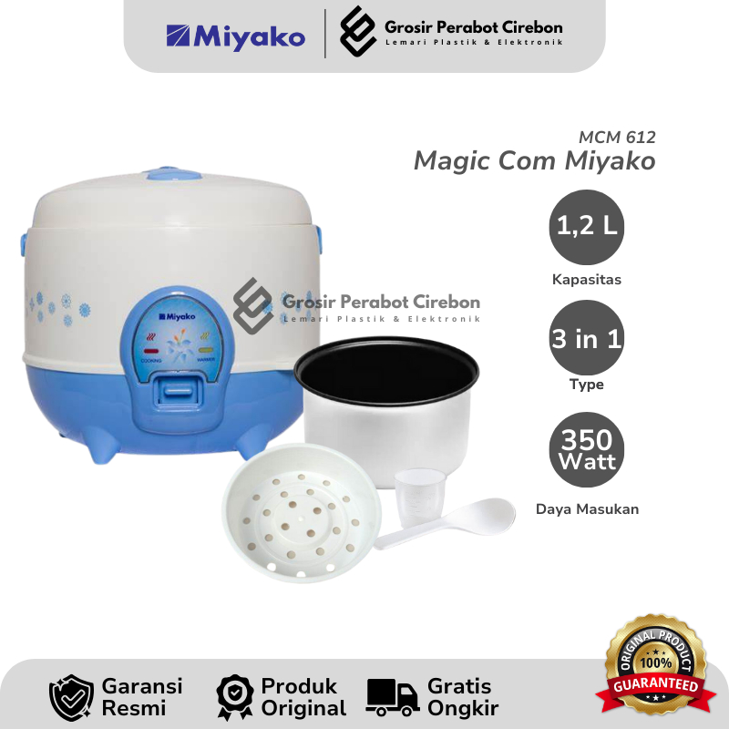 MIYAKO MAGIC COM MCM-612 / MCM 612 MAGIC COM MIYAKO 3 IN 1
