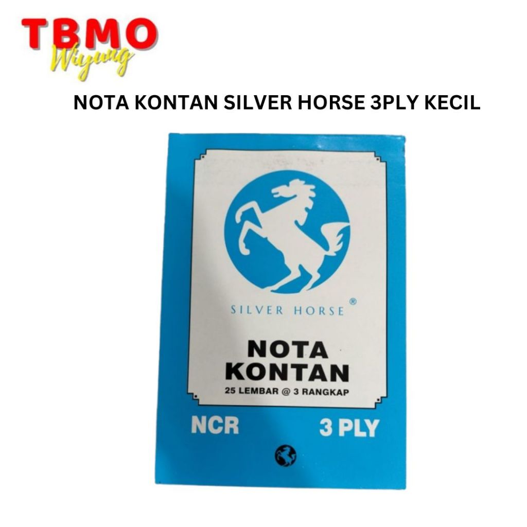 

TBMO ECER NOTA KONTAN SILVER HORSE 3PLY KECIL