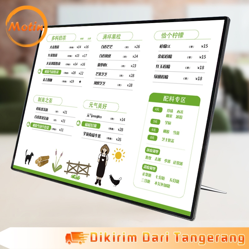 

A3/A4 LED Menu Display LED Menu Display Kartu Display Poster LED